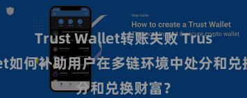 Trust Wallet转账失败 Trust Wallet如何补助用户在多链环境中处分和兑换财富？